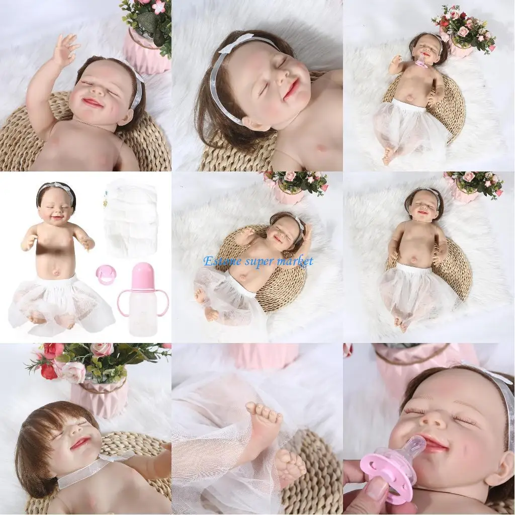 090B 55 см Girls, мягкое тело, милая кукла для новорожденных девочек, как настоящий ребенок, полностью силиконовая, легко
090B 55 см Girls, мягкое тело, милая кукла для новорожденных девочек, как настоящий ребенок, полностью силиконовая, легко