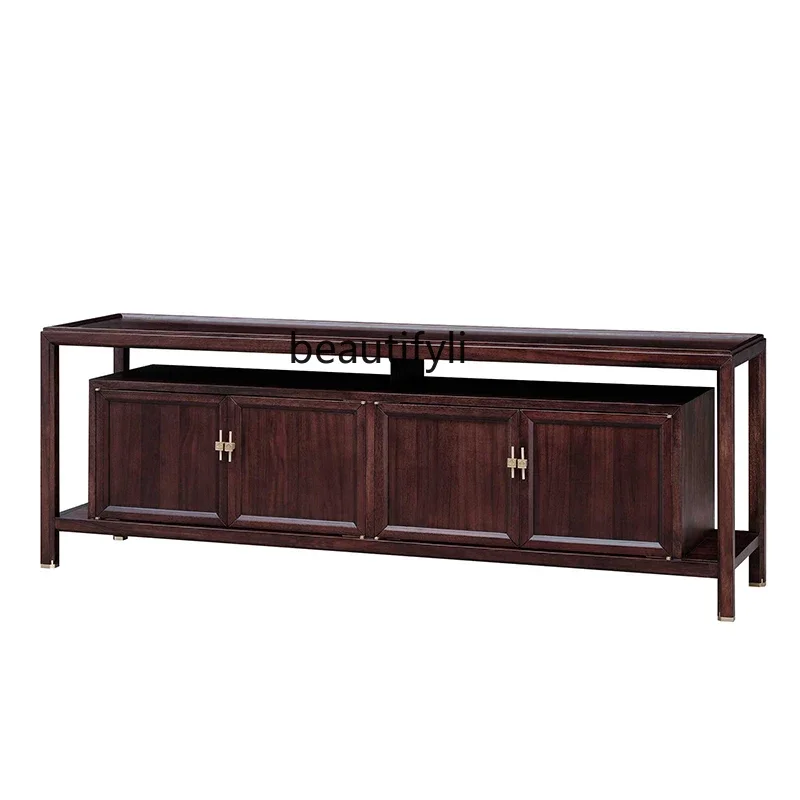 V TV Cabinet Simple Modern Living Room New Chinese Style Solid Wood TV Cabinet Storage Locker Integrated
V TV Cabinet Simple Modern Living Room New Chinese Style Solid Wood TV Cabinet Storage Locker Integrated