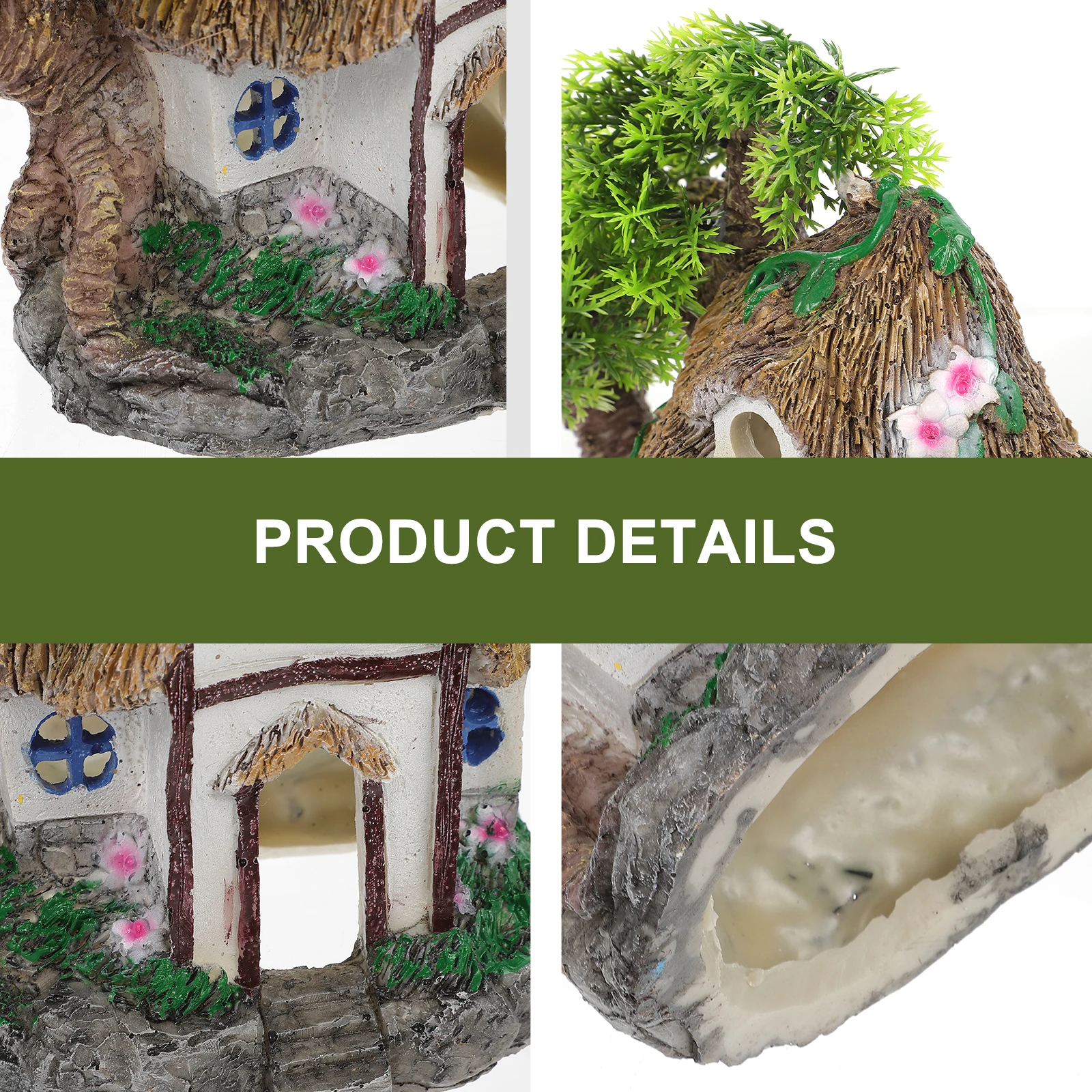 Resin Aquarium House nament Fish Aquarium nament Tank Decor L scape Unique Creative Pet Supplies
Resin Aquarium House nament Fish Aquarium nament Tank Decor L scape Unique Creative Pet Supplies