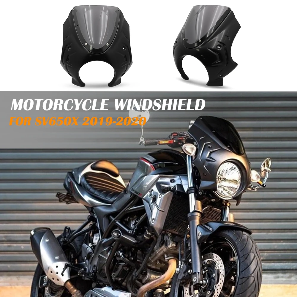 Front Windscreen Windshield Wind Shield Visor Airflow Deflector Motorcycle Accessories For SV650X 2019 SV 650X 2020 SV 650 X
Front Windscreen Windshield Wind Shield Visor Airflow Deflector Motorcycle Accessories For SV650X 2019 SV 650X 2020 SV 650 X