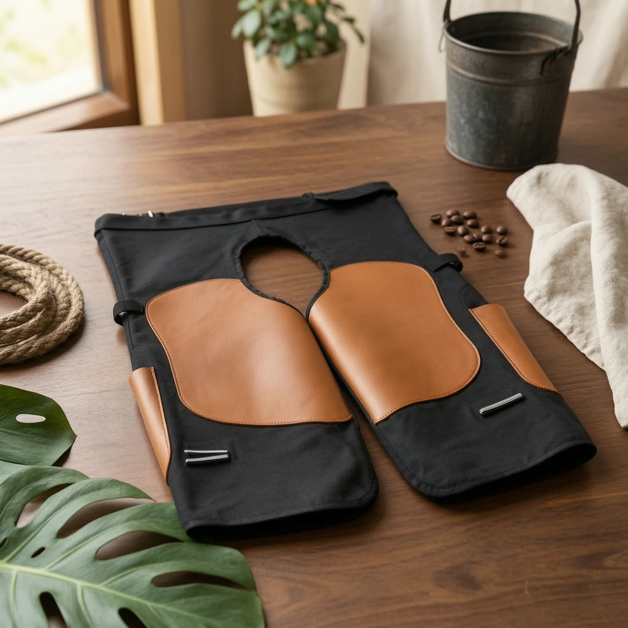 Hoof Apron with Adjustable Waist Reinforced Leg Protection Trousers-style Apron Protective Wear for Stable Work Use
Hoof Apron with Adjustable Waist Reinforced Leg Protection Trousers-style Apron Protective Wear for Stable Work Use