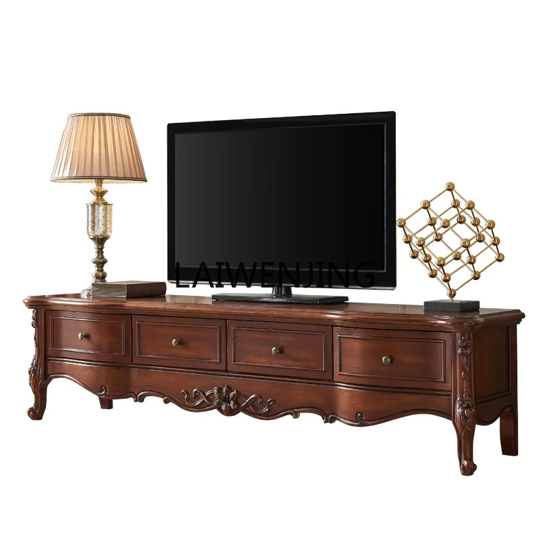 MJY American solid wood TV cabinet living room home TV table European floor storage floor cabinet
MJY American solid wood TV cabinet living room home TV table European floor storage floor cabinet