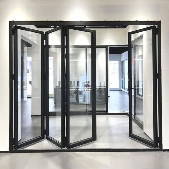 Custom Hurricane Proof Aluminum Alloy Exterior Folding Door With Low-E Glass Waterproof Sound Insulation For Bathroom Balcony Pa
Custom Hurricane Proof Aluminum Alloy Exterior Folding Door With Low-E Glass Waterproof Sound Insulation For Bathroom Balcony Pa