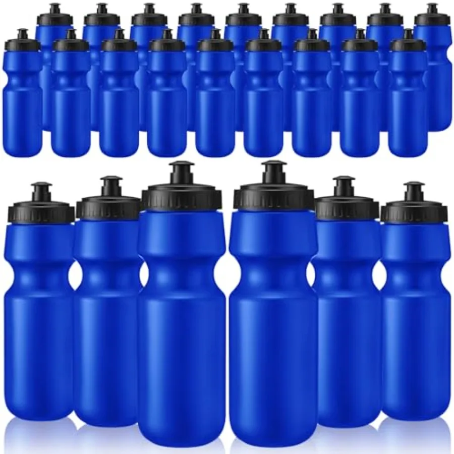 24 Pcs Sports Water Bottles Bulk 22 oz Squeeze Reusable Sports Water Bottles Blank Plastic Water Bottles with Pull Top Cap for
24 Pcs Sports Water Bottles Bulk 22 oz Squeeze Reusable Sports Water Bottles Blank Plastic Water Bottles with Pull Top Cap for