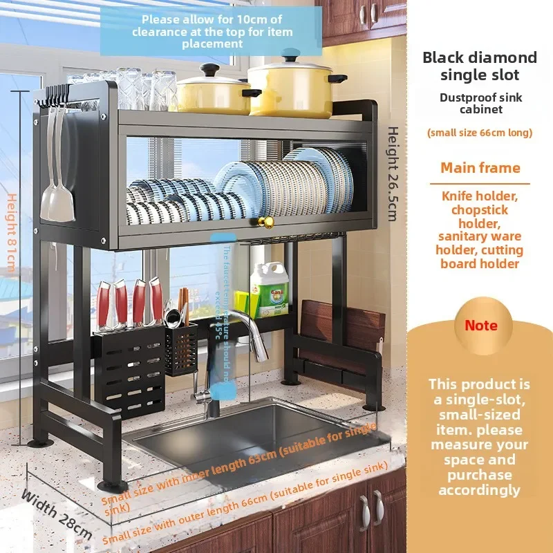 New model Free Shipping Kitchen Sink Shelf Dish Drain Rack Multifunctional Countertop Dishwasher Sink Sink Dish Storage Cupboard
New model Free Shipping Kitchen Sink Shelf Dish Drain Rack Multifunctional Countertop Dishwasher Sink Sink Dish Storage Cupboard
