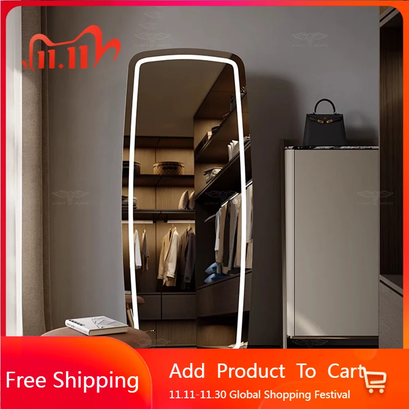 Luxury Bedroom Mirror Funky Big Long Girls Full Body Standing Mirror Square Modern Decoration Espelhos Shower Home Products
Luxury Bedroom Mirror Funky Big Long Girls Full Body Standing Mirror Square Modern Decoration Espelhos Shower Home Products