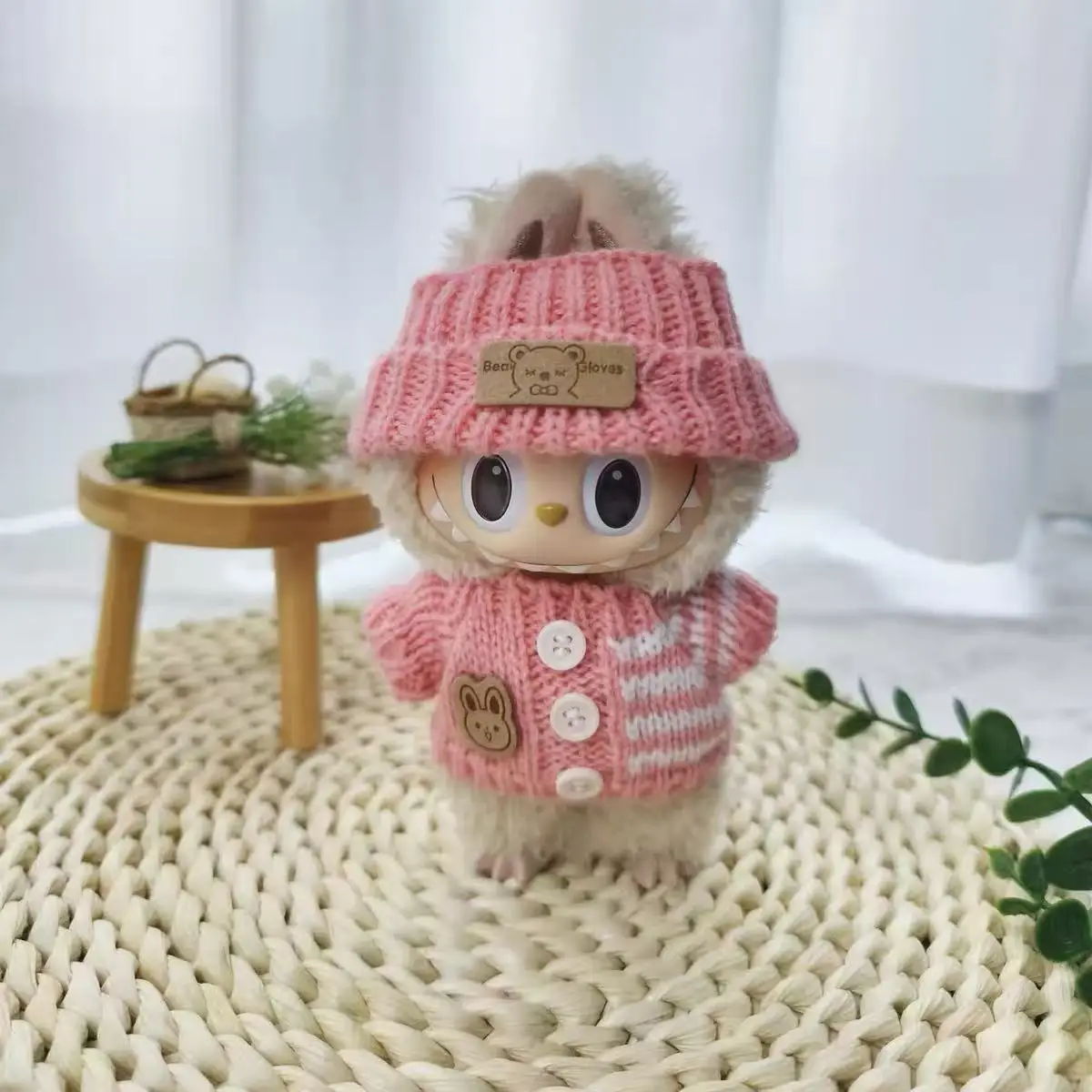 17cm Mini Plush Doll'S Clothes Outfit Accessories For Korea Kpop Exo Labubu Idol V1 V2 sweater winter change Clothing Gift
17cm Mini Plush Doll'S Clothes Outfit Accessories For Korea Kpop Exo Labubu Idol V1 V2 sweater winter change Clothing Gift