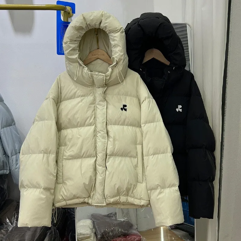 Padded Hooded Double Embroidery College Style Couple Bread Coat Winter Hot Sale Of The Season Women's Short Thickened
Padded Hooded Double Embroidery College Style Couple Bread Coat Winter Hot Sale Of The Season Women's Short Thickened