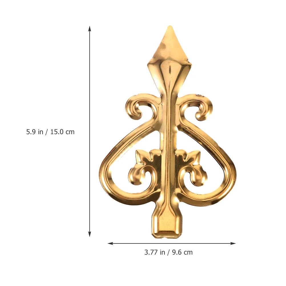 4Pcs Aluminum Alloy Fence Post Caps Anti-Climbing Decorative Finials Modern Outdoor Villa Safety Protection Fence
4Pcs Aluminum Alloy Fence Post Caps Anti-Climbing Decorative Finials Modern Outdoor Villa Safety Protection Fence