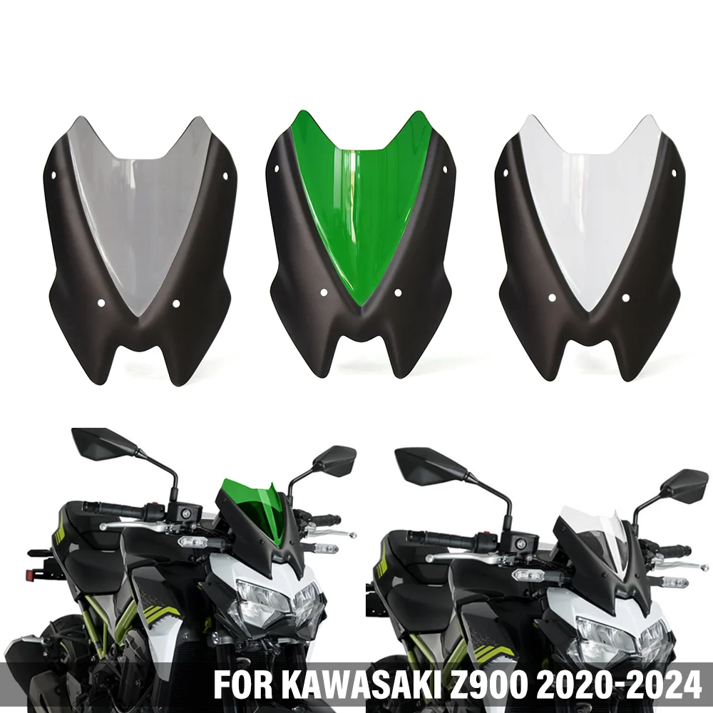 Motorcycle Front WindScreen WindShield Viser Visor FOR KAWASAKI Z900 Z 900 2020-2024 Windshield Air Wind Deflector Accessories
Motorcycle Front WindScreen WindShield Viser Visor FOR KAWASAKI Z900 Z 900 2020-2024 Windshield Air Wind Deflector Accessories