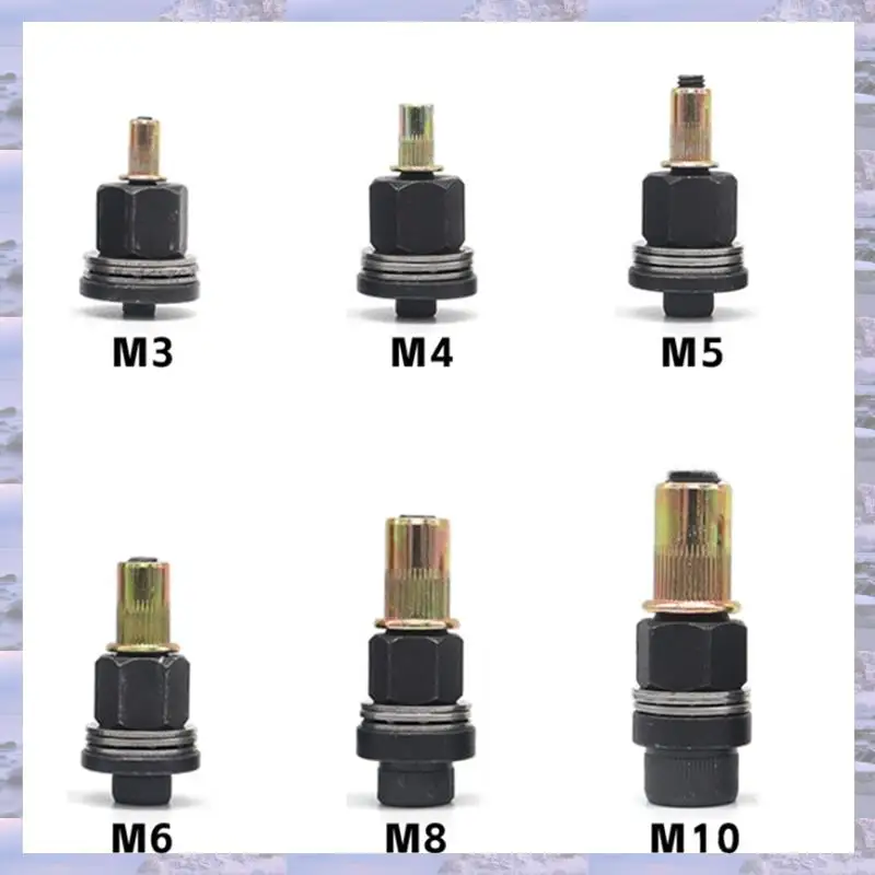 Заклепка, гайка, инструмент, адаптер для дрели M3/M4/M5/M6/M8/M10, клепальный электрический ручной аккумуляторный заклепочник с ручной резьбой
Заклепка, гайка, инструмент, адаптер для дрели M3/M4/M5/M6/M8/M10, клепальный электрический ручной аккумуляторный заклепочник с ручной резьбой
