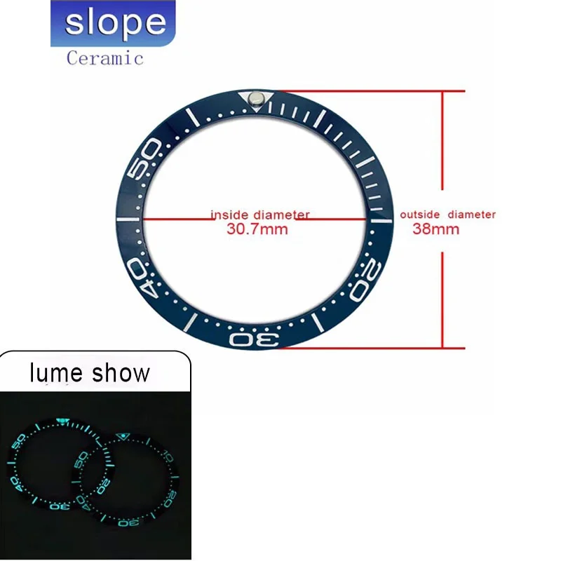 Индивидуальный 38 мм супер синий зеленый светящийся черный синий керамический безель для часов, подходит для часов Omega Seamaster 300, корпус 40 мм
Индивидуальный 38 мм супер синий зеленый светящийся черный синий керамический безель для часов, подходит для часов Omega Seamaster 300, корпус 40 мм