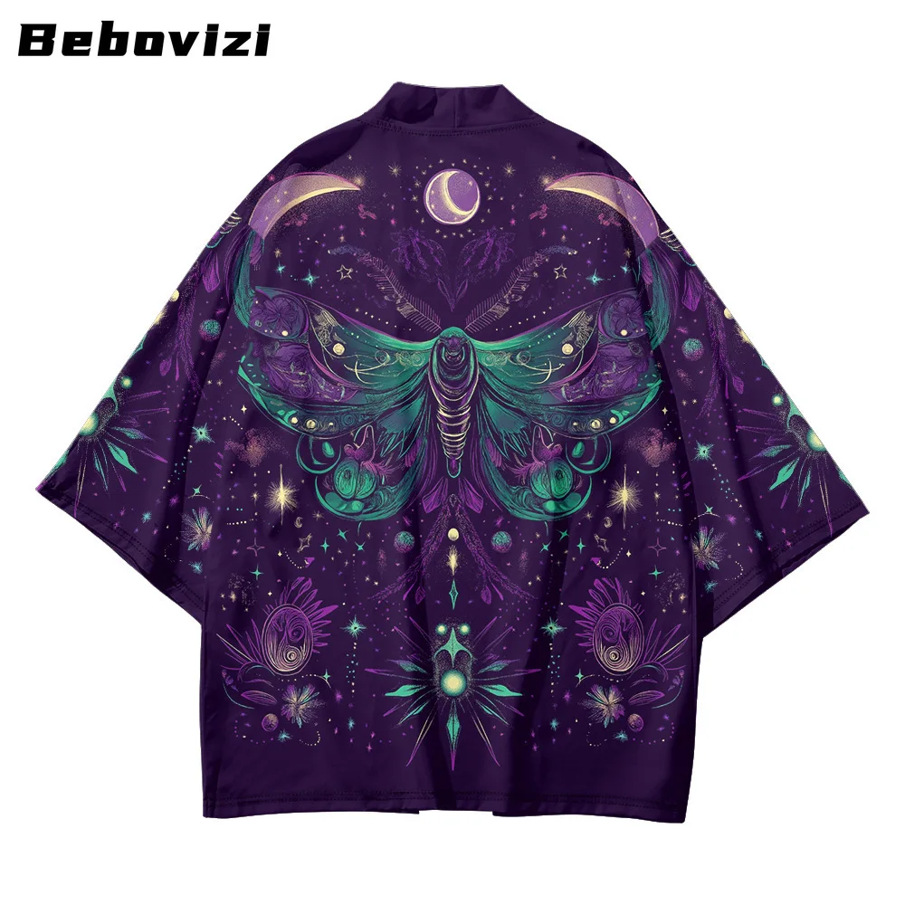 Юката с цветочным принтом бабочки, модный японский кардиган хаори, унисекс, традиционная рубашка для косплея, пляжное кимоно
Юката с цветочным принтом бабочки, модный японский кардиган хаори, унисекс, традиционная рубашка для косплея, пляжное кимоно