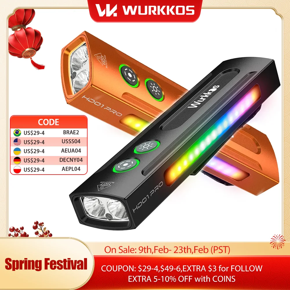 Wurkkos HD01 PRO 1200LM EDC Flashlight Rechargeable Clip Torch 3 Light Sources IP65 6500K for Night Running Hiking Indicator
Wurkkos HD01 PRO 1200LM EDC Flashlight Rechargeable Clip Torch 3 Light Sources IP65 6500K for Night Running Hiking Indicator