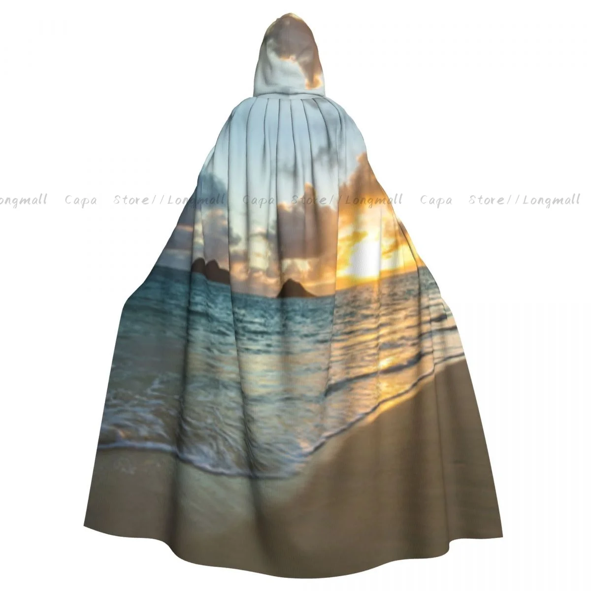 Adult Vampire Cape Hooded Robe Scenic Sunrise Over Ocean Sunshine Tide Sunbeam Seashore Halloween Cloak Full Length Cosplay
Adult Vampire Cape Hooded Robe Scenic Sunrise Over Ocean Sunshine Tide Sunbeam Seashore Halloween Cloak Full Length Cosplay