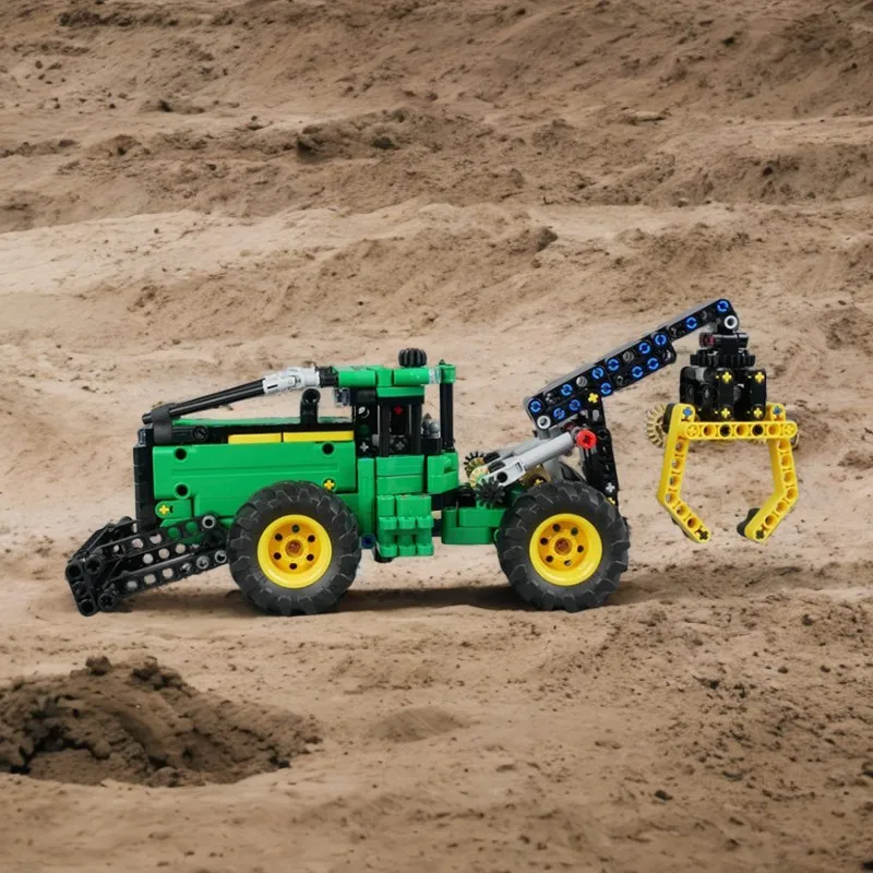 552 шт. MOC Mini John Deere 948L II Набор строительных блоков Skidder, уникальный дизайн, творческий DIY! Вдохновляет творчество детей
552 шт. MOC Mini John Deere 948L II Набор строительных блоков Skidder, уникальный дизайн, творческий DIY! Вдохновляет творчество детей