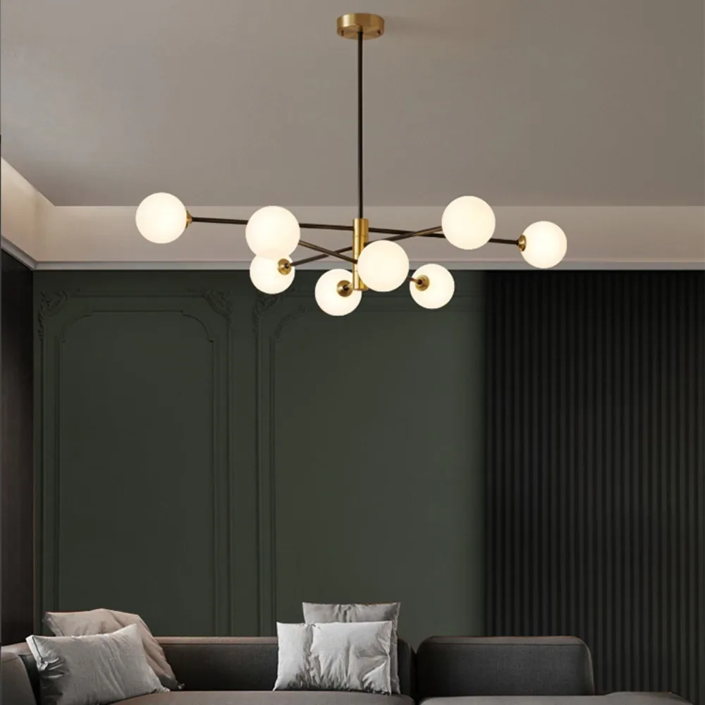 Nordic Modern Glass Brass Chandelier Fixtures Home Decor Living Room Brass Pendant Lights Bedroom Restaurant Cafe Hanging Lamp
Nordic Modern Glass Brass Chandelier Fixtures Home Decor Living Room Brass Pendant Lights Bedroom Restaurant Cafe Hanging Lamp