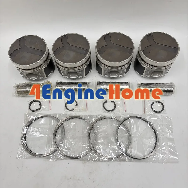 4 Sets STD Piston Kit with Ring 12010-63G01 Fit for Nissan TD42 TD27 Engine 96MM
4 Sets STD Piston Kit with Ring 12010-63G01 Fit for Nissan TD42 TD27 Engine 96MM