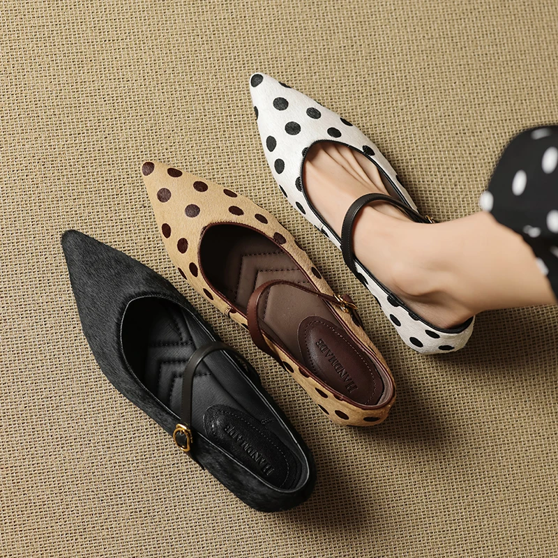 2025 new spring autumn women pumps natural leather 22-24.5cm horsehair+sheepskin buckle women shoes pointed toe Mary Jane shoes
2025 new spring autumn women pumps natural leather 22-24.5cm horsehair+sheepskin buckle women shoes pointed toe Mary Jane shoes