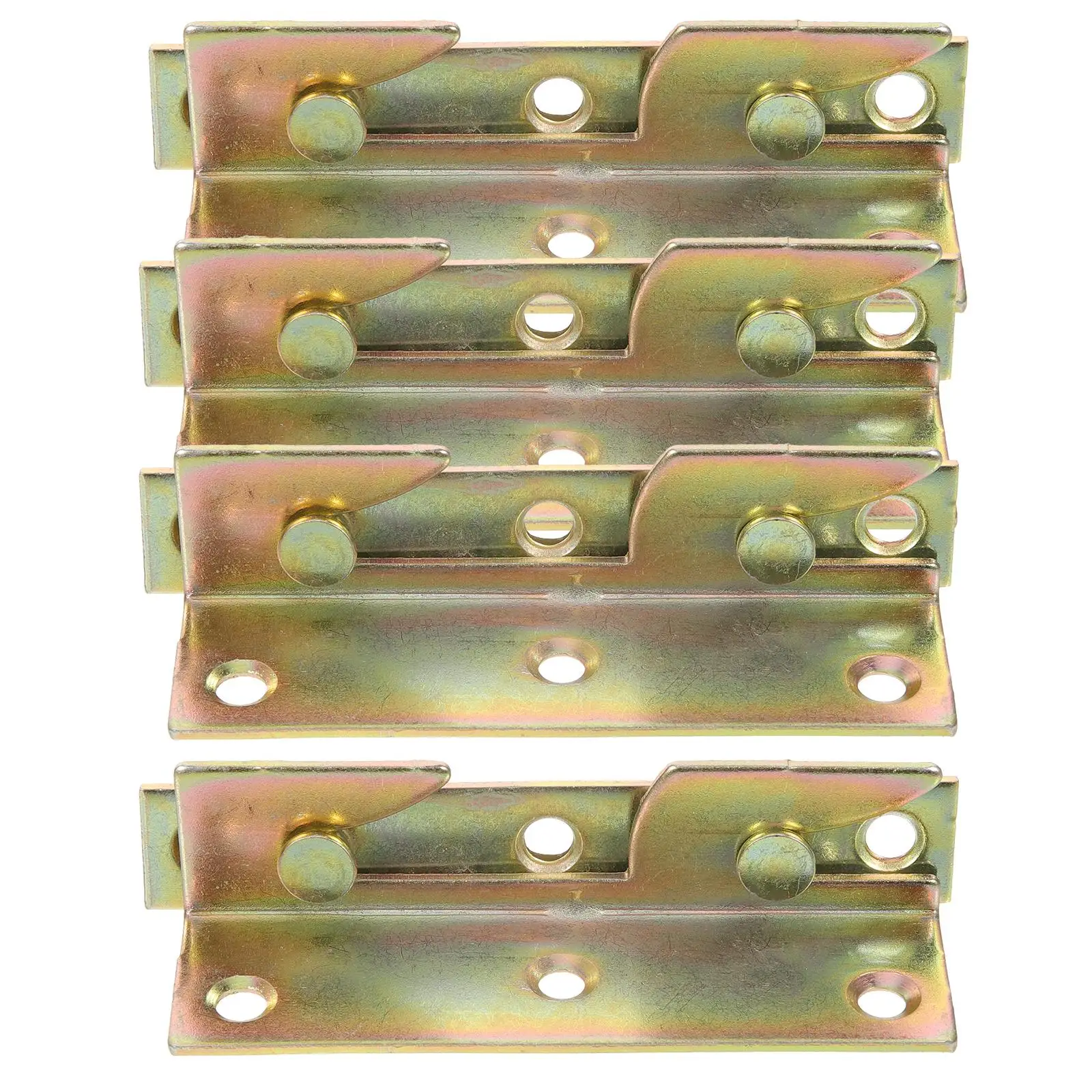 8 Pcs Bed Frame Brackets Headboard Hinges Hook Slats Rail Cold Rolled Steel Wood Fasteners
8 Pcs Bed Frame Brackets Headboard Hinges Hook Slats Rail Cold Rolled Steel Wood Fasteners