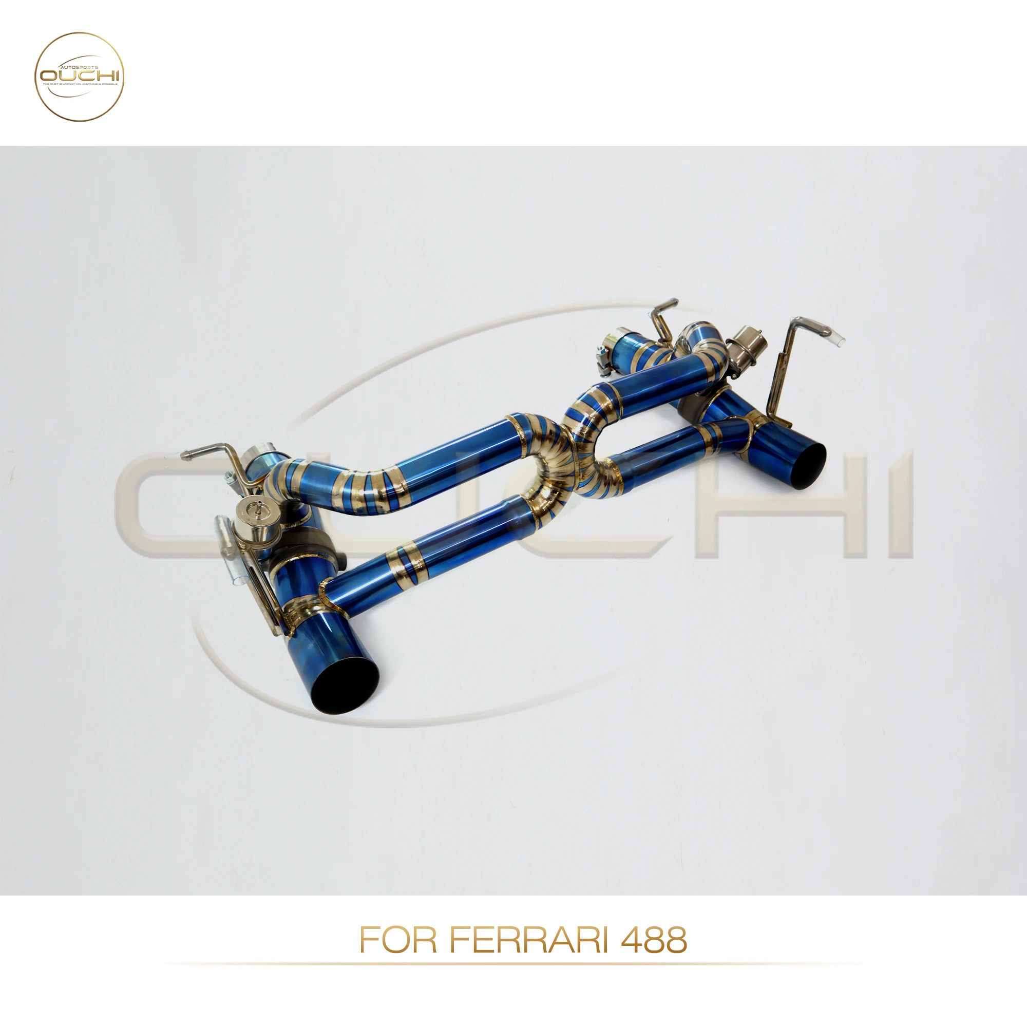 OUCHI Factory Direct Sales High Flow Performance Catback For Ferrari 488 GTB 3.9T Titanium Alloy With Vacuum Valve
OUCHI Factory Direct Sales High Flow Performance Catback For Ferrari 488 GTB 3.9T Titanium Alloy With Vacuum Valve