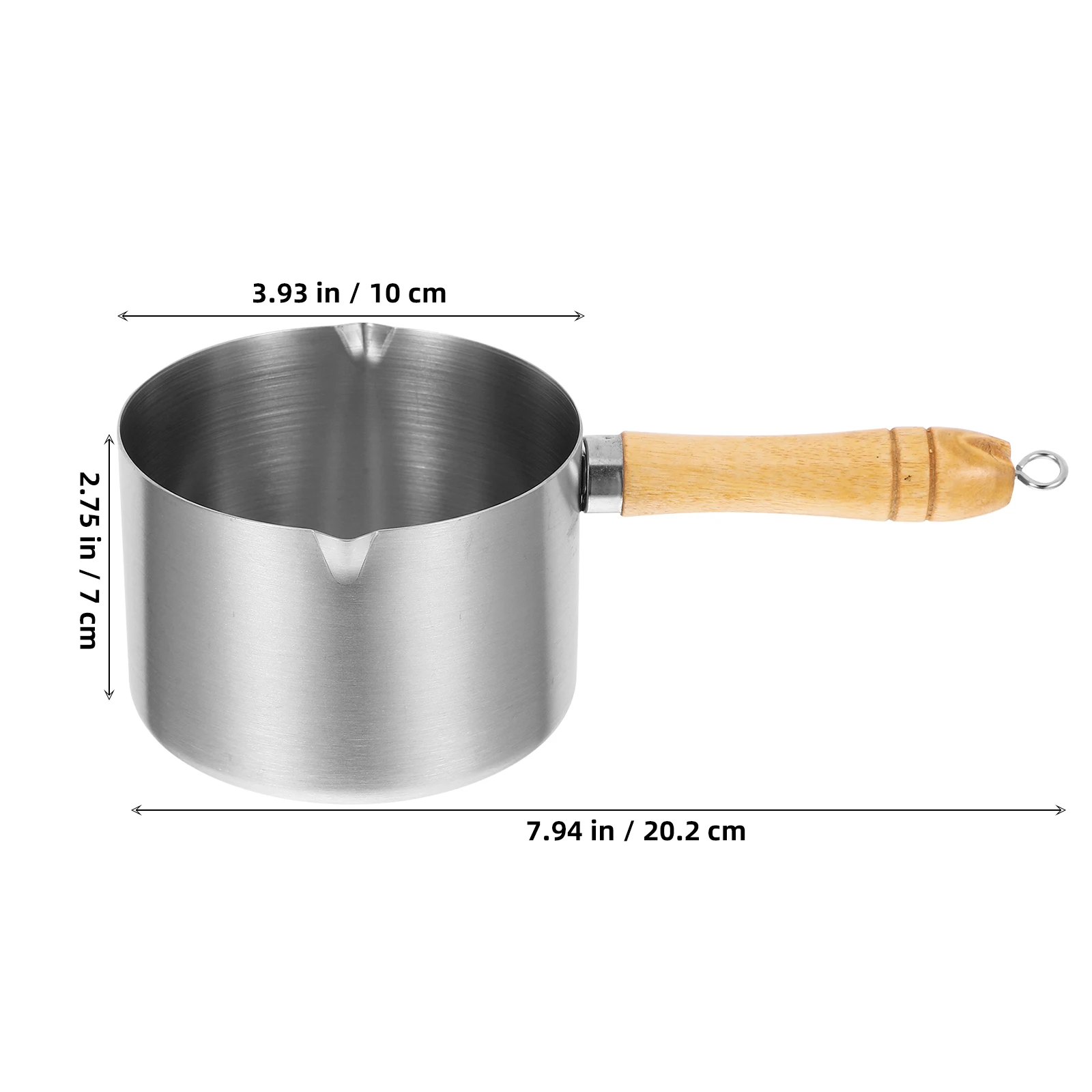 Non Stick 304 Stainless Steel Small Pot 500ML Pour Oil Pan Kitchen Fry Compact Design Practical Lasting Wear
Non Stick 304 Stainless Steel Small Pot 500ML Pour Oil Pan Kitchen Fry Compact Design Practical Lasting Wear