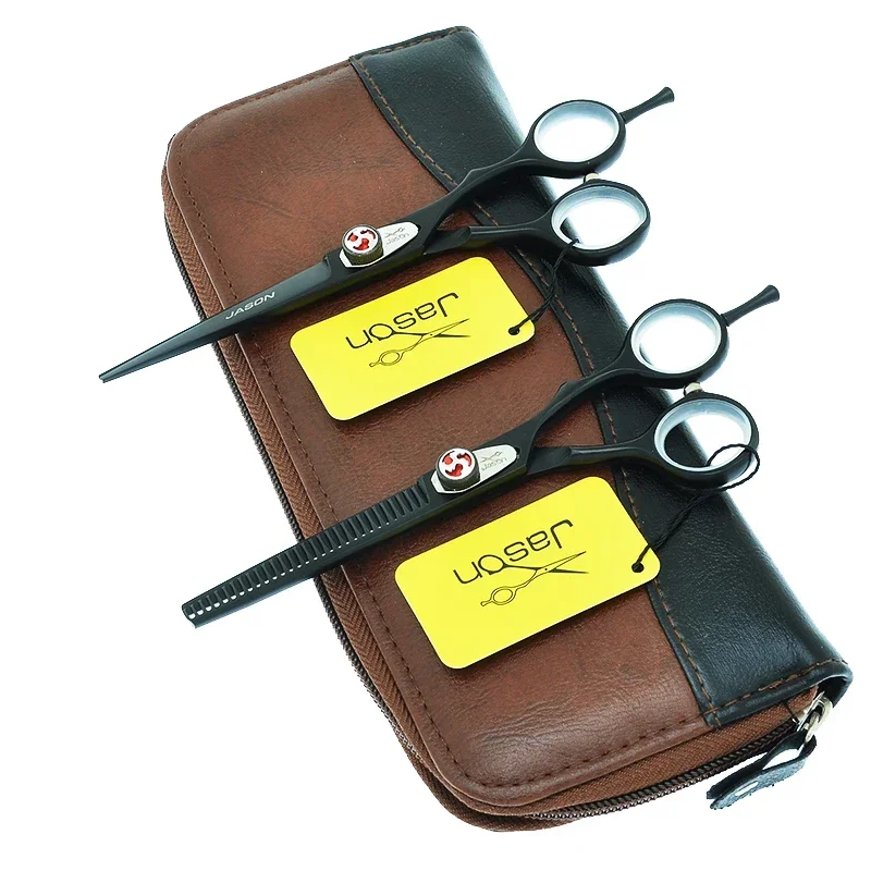 Jason 6 inch Hair Scissors Professional Hairdressing Cutting Thinning Scissors Shears Haircut Clipper Salon Styling Tools A0106D
Jason 6 inch Hair Scissors Professional Hairdressing Cutting Thinning Scissors Shears Haircut Clipper Salon Styling Tools A0106D
