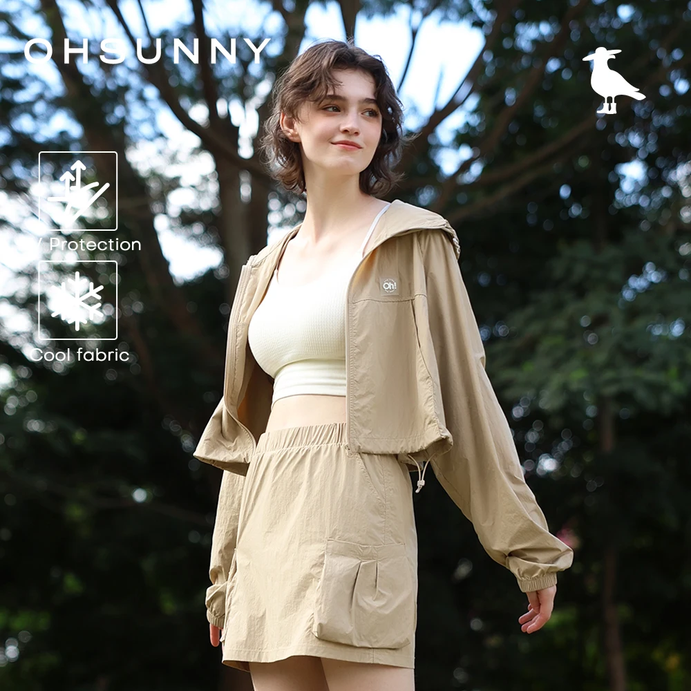 OhSunny Women's Summer Hiking Jacket,High Waist Loose Fit with Drawstring Hem,Long Sleeves Hoodies,Cooling Breathable Quick-Dry
OhSunny Women's Summer Hiking Jacket,High Waist Loose Fit with Drawstring Hem,Long Sleeves Hoodies,Cooling Breathable Quick-Dry