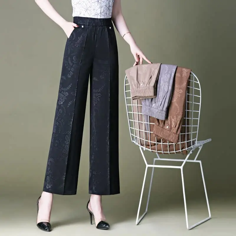 Lightweight Casual Straight Leg Pants for Mom Summer Thin Wide Leg Trousers New Chinese Sle Women's Pants Comfortable Loose...
Lightweight Casual Straight Leg Pants for Mom Summer Thin Wide Leg Trousers New Chinese Sle Women's Pants Comfortable Loose...
