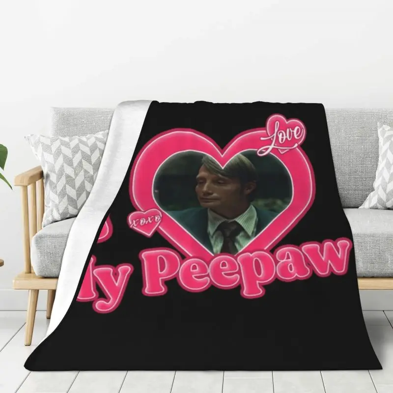 Custom I Love My Peepaw Mads Mikkelsen Blanket Soft Fleece Spring Autumn Warm Flannel Hannibal Throw Blankets Sofa Bedding Quilt
Custom I Love My Peepaw Mads Mikkelsen Blanket Soft Fleece Spring Autumn Warm Flannel Hannibal Throw Blankets Sofa Bedding Quilt