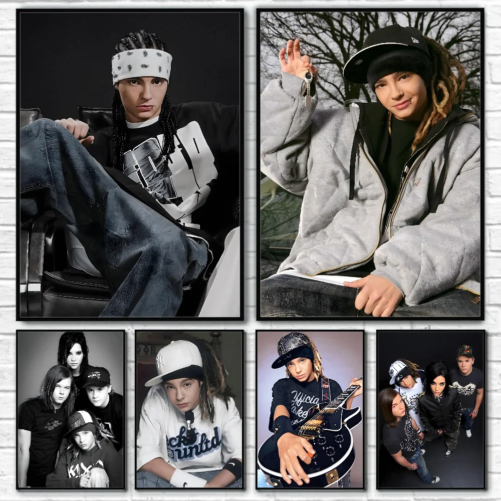 T-Tom Kaulitz T-Tokio Hotel Poster Sticky Wall Art Printing Waterproof Home Living Bed Room Bar Aesthetic Decor
T-Tom Kaulitz T-Tokio Hotel Poster Sticky Wall Art Printing Waterproof Home Living Bed Room Bar Aesthetic Decor