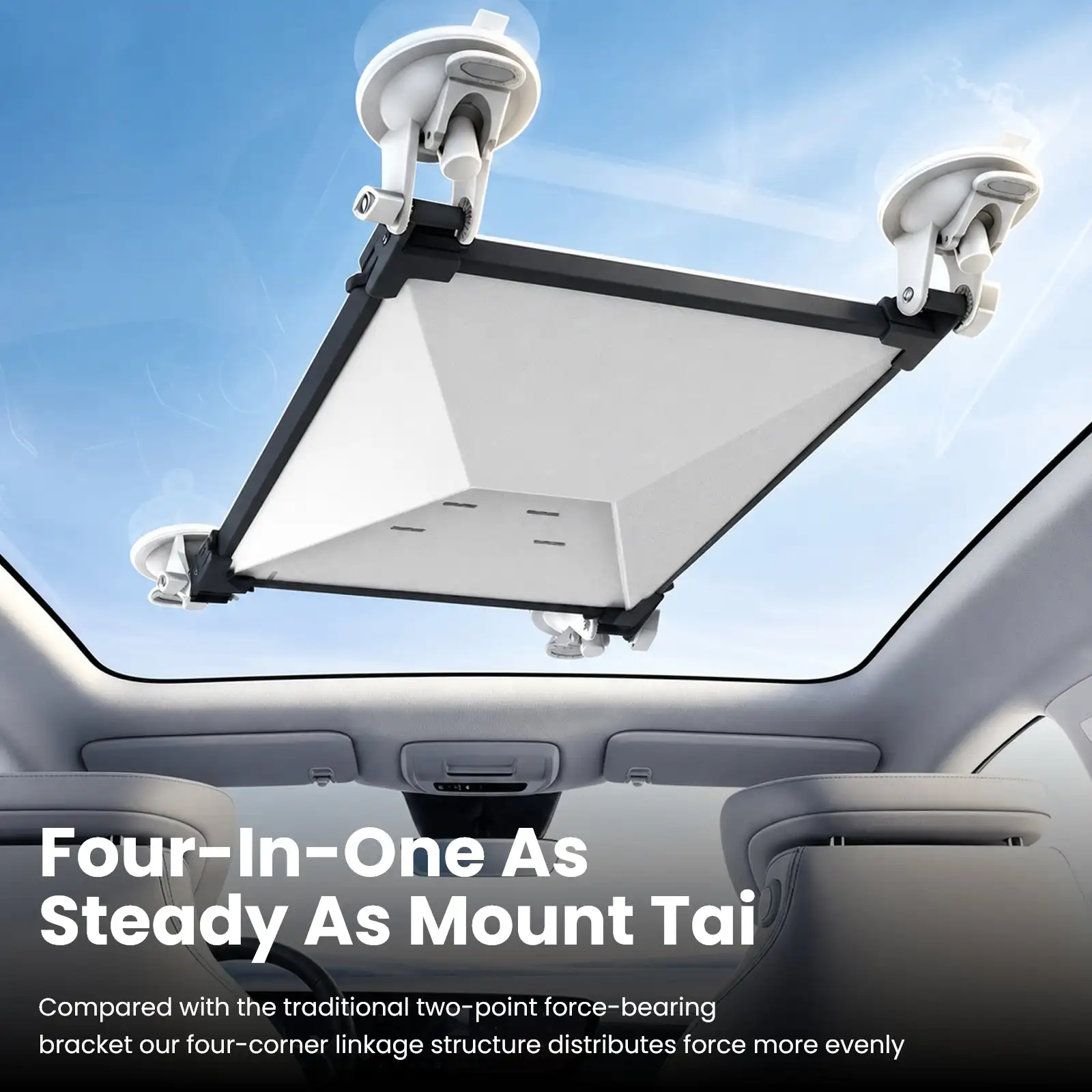 Suction Cup Mount for Starlink Mini Quick Release Car Sunroof Bracket Holder Anti Shake Satellite Rack for Off Road RV Camping
Suction Cup Mount for Starlink Mini Quick Release Car Sunroof Bracket Holder Anti Shake Satellite Rack for Off Road RV Camping