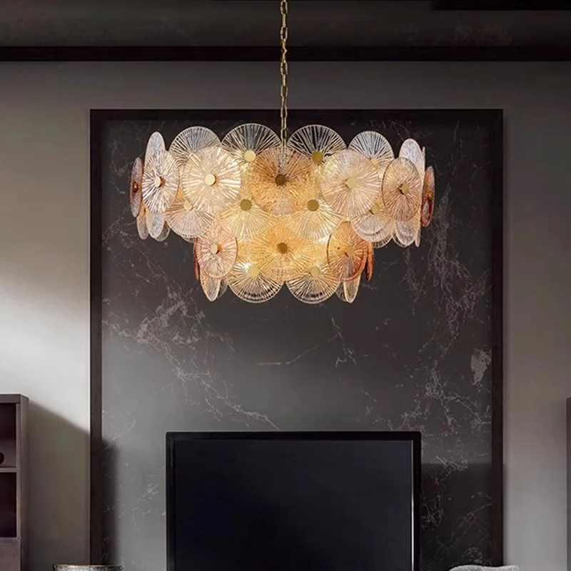 Gold luxury orbicular LED glass chandelier for living room, dining room, bedroom ceiling lustre decorative chandelier.
Gold luxury orbicular LED glass chandelier for living room, dining room, bedroom ceiling lustre decorative chandelier.