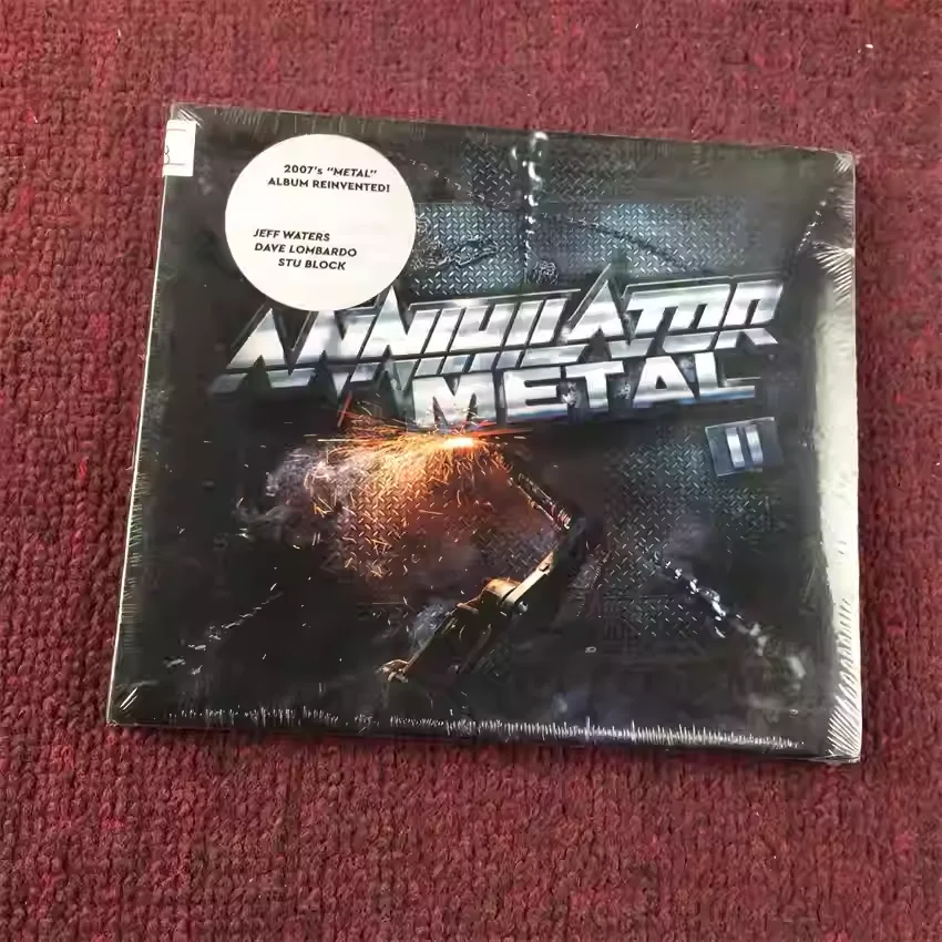 Classic Thrash Metal & Heavy Metal Album Annihilator Music CD Metal II Music Record Cosplay Walkman Car Soundtracks Box Gifts
Classic Thrash Metal & Heavy Metal Album Annihilator Music CD Metal II Music Record Cosplay Walkman Car Soundtracks Box Gifts