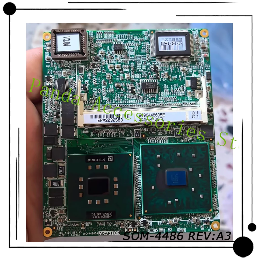 SOM-4486FL Industrial Control Motherboard 19C6448604 SOM-4486 REV:A3
SOM-4486FL Industrial Control Motherboard 19C6448604 SOM-4486 REV:A3