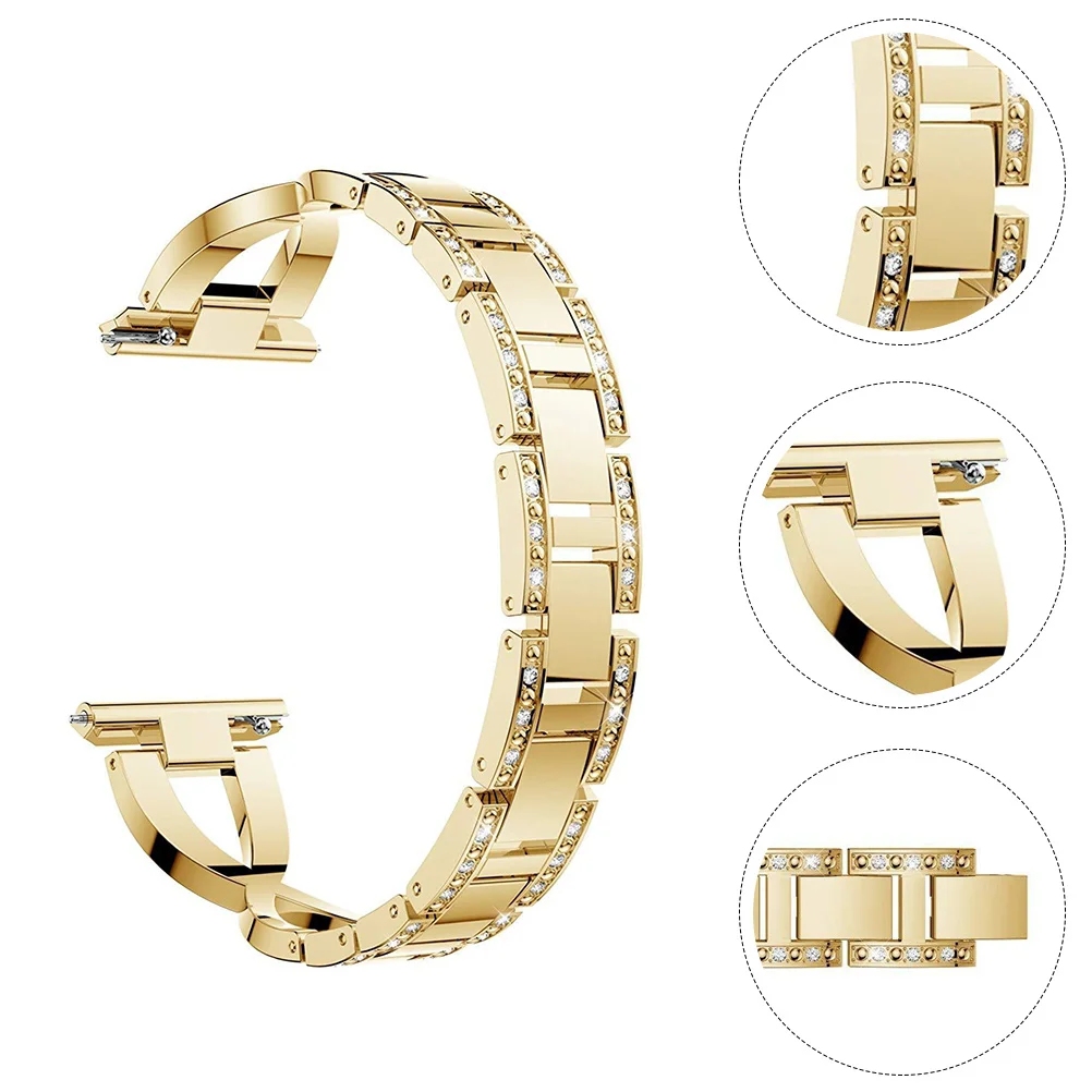 1 pc Stainless Steel Watch Band Diamond Decorated Fit For Smartwatch Exquisite Skin-Friendly Replacement Strap Phone
1 pc Stainless Steel Watch Band Diamond Decorated Fit For Smartwatch Exquisite Skin-Friendly Replacement Strap Phone