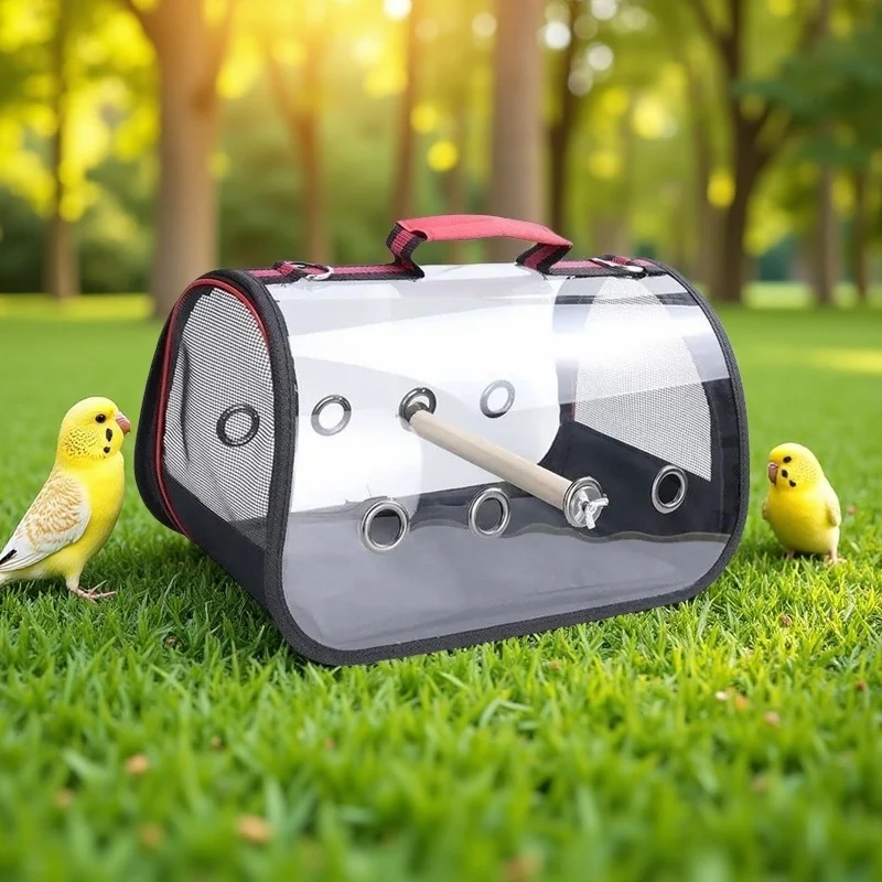 Bird Backpack Bird Carrier Travel Bag for Birds Parrots Lovebird Small Pet Portable Bird Cage Outdoor Travel Hiking & Biking
Bird Backpack Bird Carrier Travel Bag for Birds Parrots Lovebird Small Pet Portable Bird Cage Outdoor Travel Hiking & Biking