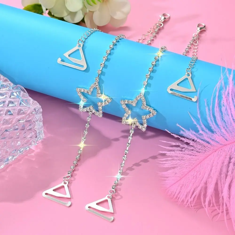 2Pairs Crystal Rhinestone Bra Straps Stars Butterfly Aniti-slip Underwear Straps Bra Accessories Clothing Intimates
2Pairs Crystal Rhinestone Bra Straps Stars Butterfly Aniti-slip Underwear Straps Bra Accessories Clothing Intimates