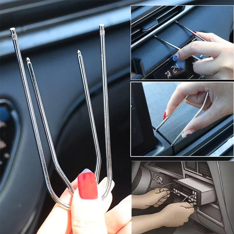 DIN Radio Release Keys Car Audio Installer Tool Kit Stereo Extraction Pry Pins Stainless Steel For Ford Citroen Peugeot Renault
DIN Radio Release Keys Car Audio Installer Tool Kit Stereo Extraction Pry Pins Stainless Steel For Ford Citroen Peugeot Renault