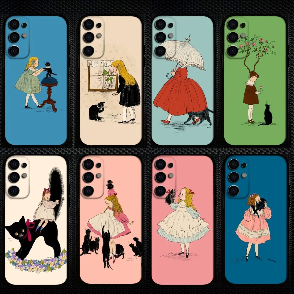 Girl and black cat cartoon Phone Case For Samsung S25/S24/S23/S22/S21/S20/Plus,Fe,Lite/Others Black Cover
Girl and black cat cartoon Phone Case For Samsung S25/S24/S23/S22/S21/S20/Plus,Fe,Lite/Others Black Cover