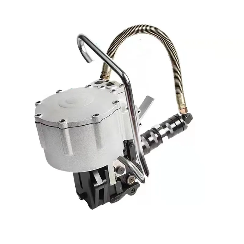 Handheld Pneumatic Steel Strapping Tool All In One Metal Belt Automatic Binding Industrial Packing Equipment
Handheld Pneumatic Steel Strapping Tool All In One Metal Belt Automatic Binding Industrial Packing Equipment