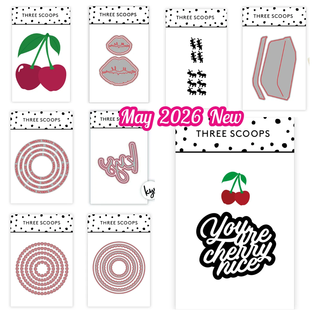 Three Scoops Large Cherry on a Stem Summer Basket May 2026 New Metal Cutting Dies for DIY Scrapbooking Greeting Diary Handmade
Three Scoops Large Cherry on a Stem Summer Basket May 2026 New Metal Cutting Dies for DIY Scrapbooking Greeting Diary Handmade