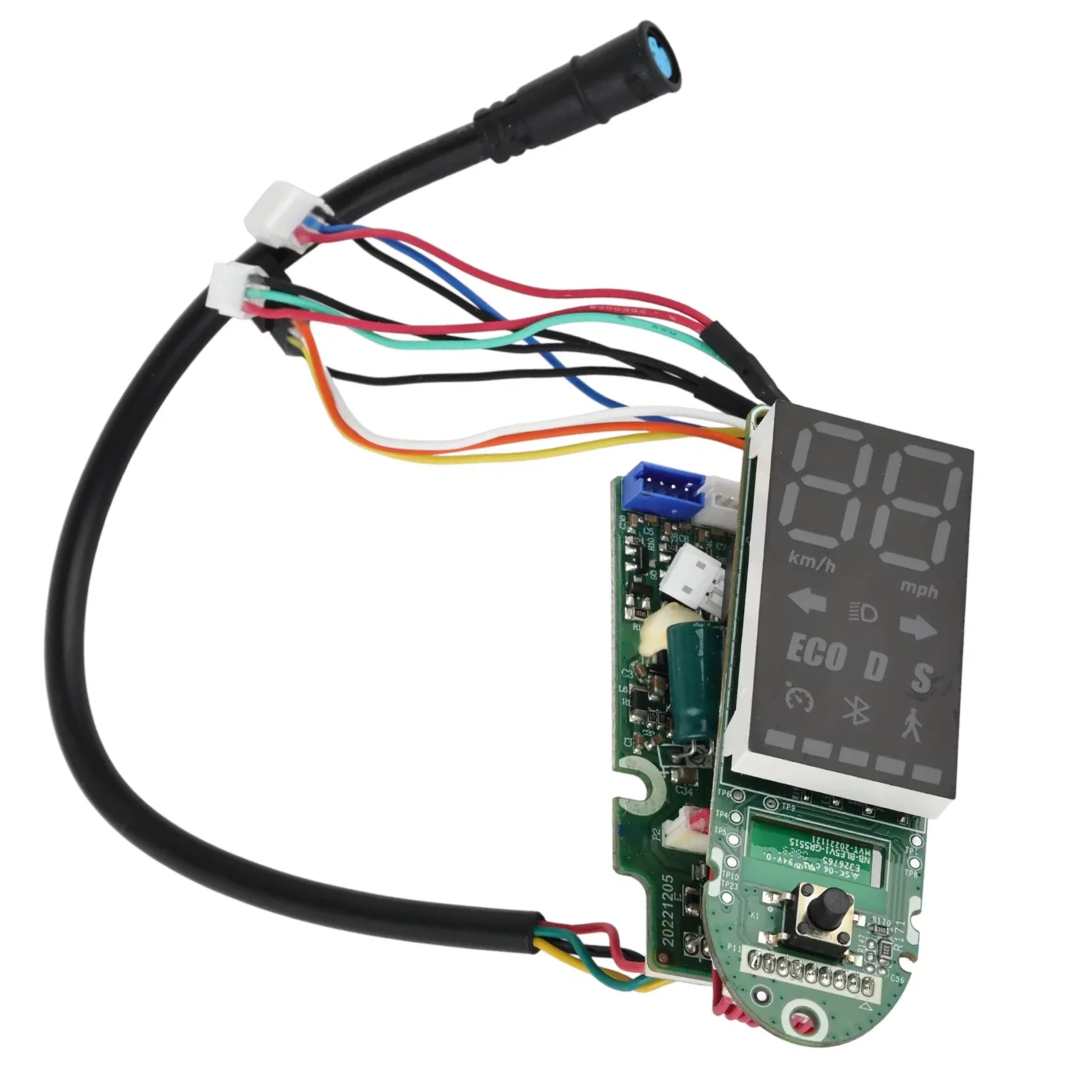 Original LED Display Bluetooth Dashboard Motherboard For Ninebot MAX G2 Electric Scooter Parts
Original LED Display Bluetooth Dashboard Motherboard For Ninebot MAX G2 Electric Scooter Parts