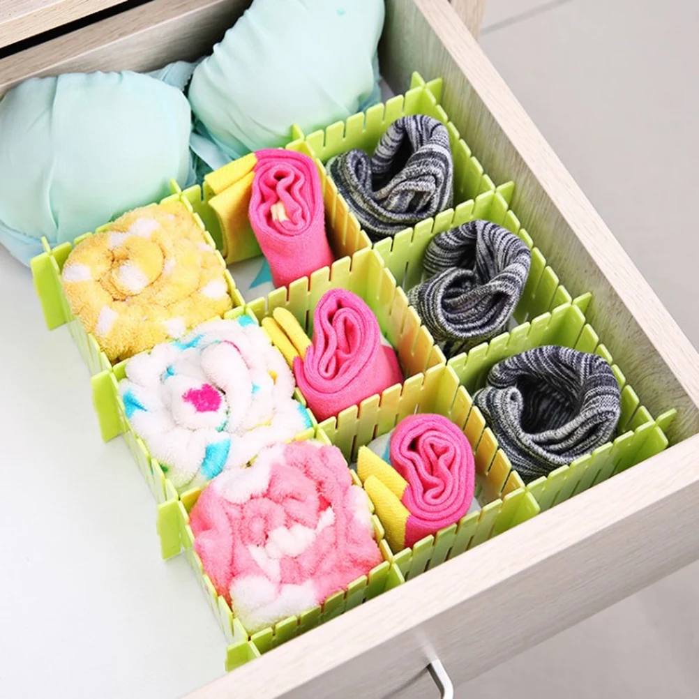 4 Pcs Divider 9 84x2 75 Inches Plastic Drawer Storage Organizer Flexible DIY Storage Organizer for Socks Accessories Underwear
4 Pcs Divider 9 84x2 75 Inches Plastic Drawer Storage Organizer Flexible DIY Storage Organizer for Socks Accessories Underwear