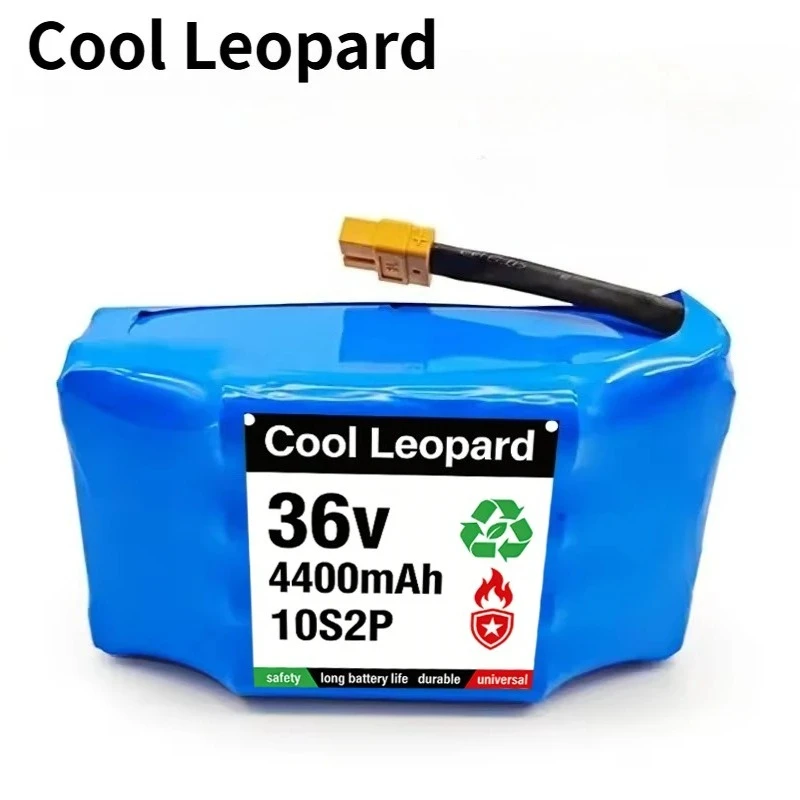Cool Leopard 36V 10S2P Li-ion Battery 4.4/6/7Ah XT60 Rechargeable Battery for E Scooter Balance Skateboard
Cool Leopard 36V 10S2P Li-ion Battery 4.4/6/7Ah XT60 Rechargeable Battery for E Scooter Balance Skateboard