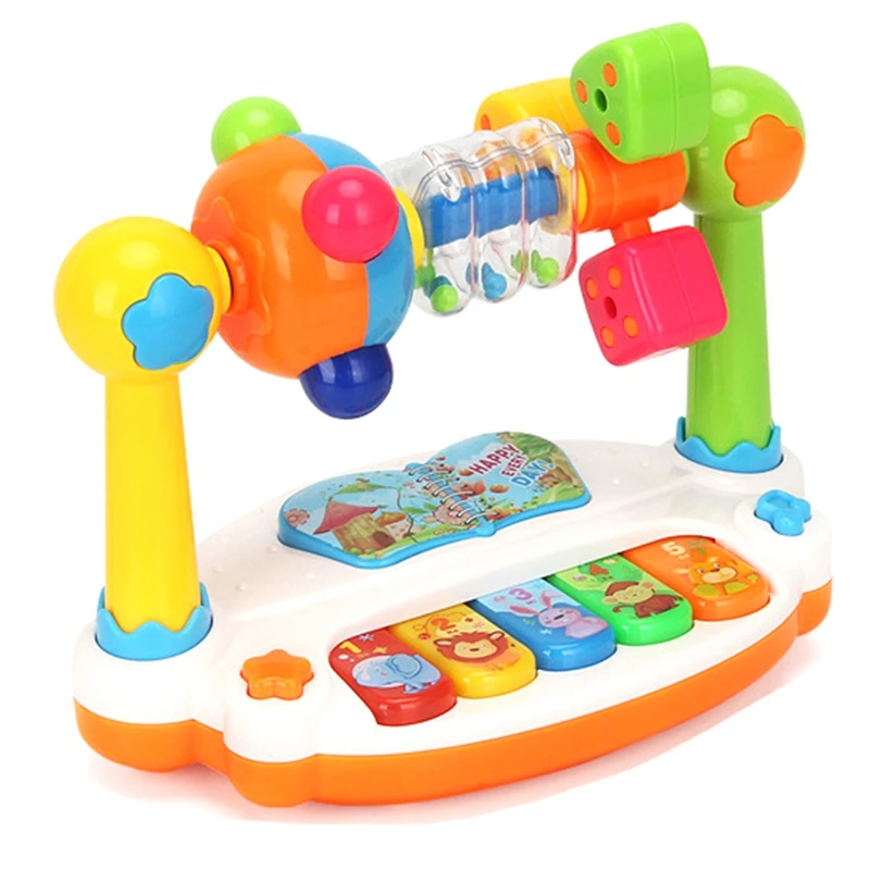 B39B-детские игрушки-пианино, вращающаяся музыкальная фортепианная клавиатура со световым звуком, музыкальные игрушки, ранняя образовательная музыкальная игрушка
B39B-детские игрушки-пианино, вращающаяся музыкальная фортепианная клавиатура со световым звуком, музыкальные игрушки, ранняя образовательная музыкальная игрушка