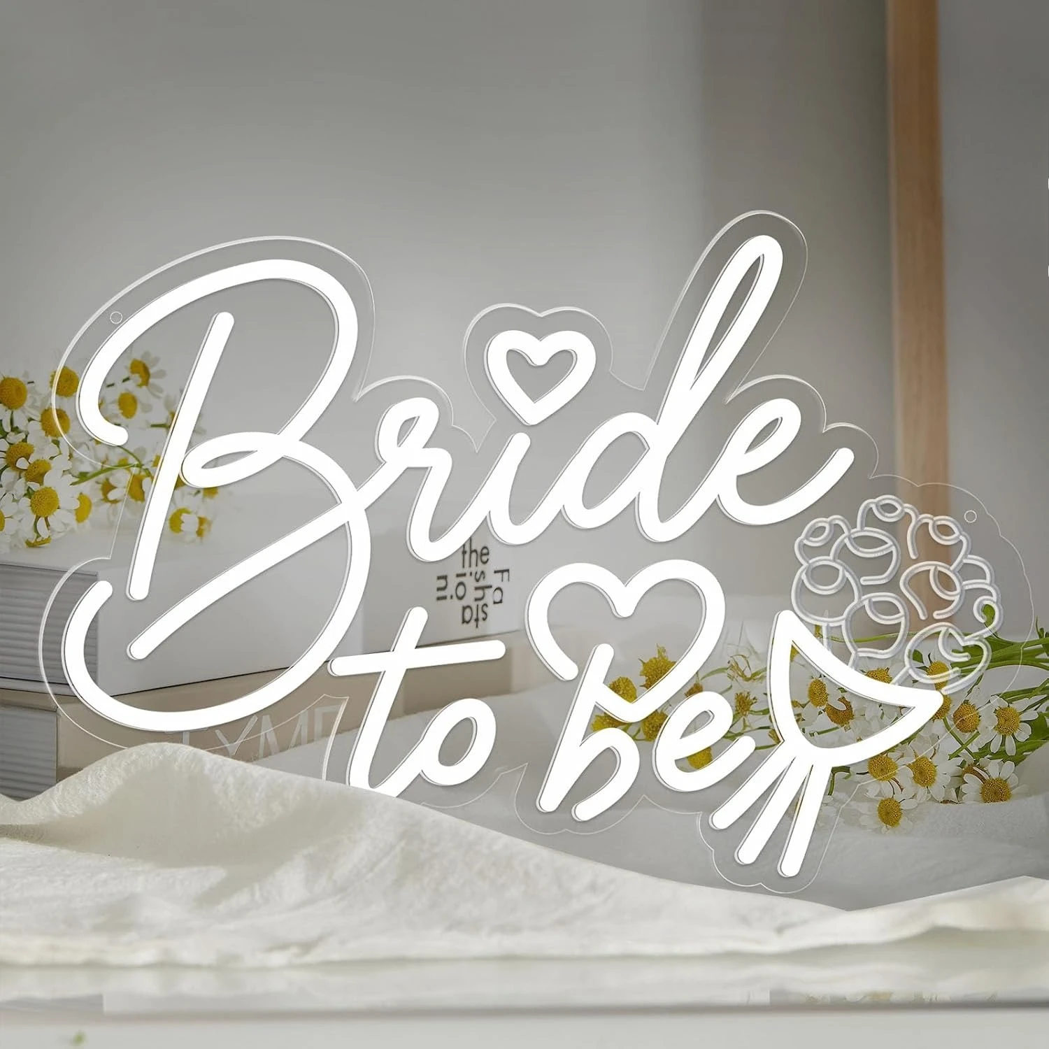 Неоновая вывеска «Будущая невеста» с USB-подсветкой, светодиодный неон для свадебной вечеринки, украшения спальни, подарок, ночник, эстетичный декор для комнаты
Неоновая вывеска «Будущая невеста» с USB-подсветкой, светодиодный неон для свадебной вечеринки, украшения спальни, подарок, ночник, эстетичный декор для комнаты
