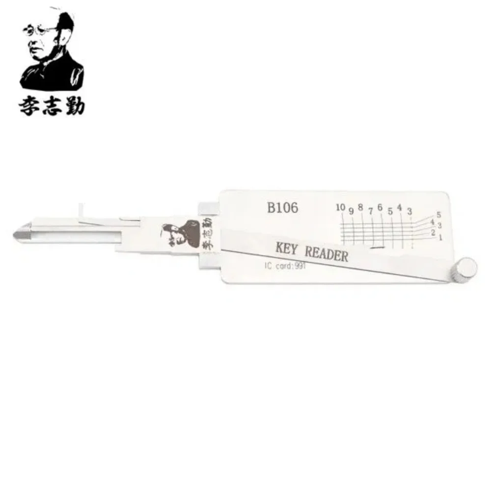 Декодер/считыватель ключей Lishi B106 B107 (без предохранителя) для GM
Декодер/считыватель ключей Lishi B106 B107 (без предохранителя) для GM