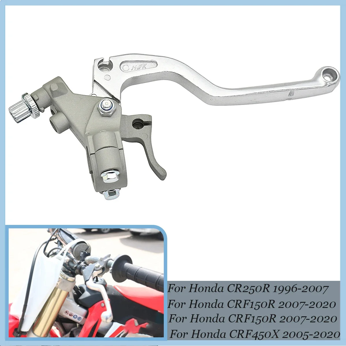 Motorcycle Accessories Clutch Lever Handle For HONDA CRF250R CRF450R CRF250X CRF450X CR125R CR250R CRF 250R 450R 2004-2020
Motorcycle Accessories Clutch Lever Handle For HONDA CRF250R CRF450R CRF250X CRF450X CR125R CR250R CRF 250R 450R 2004-2020