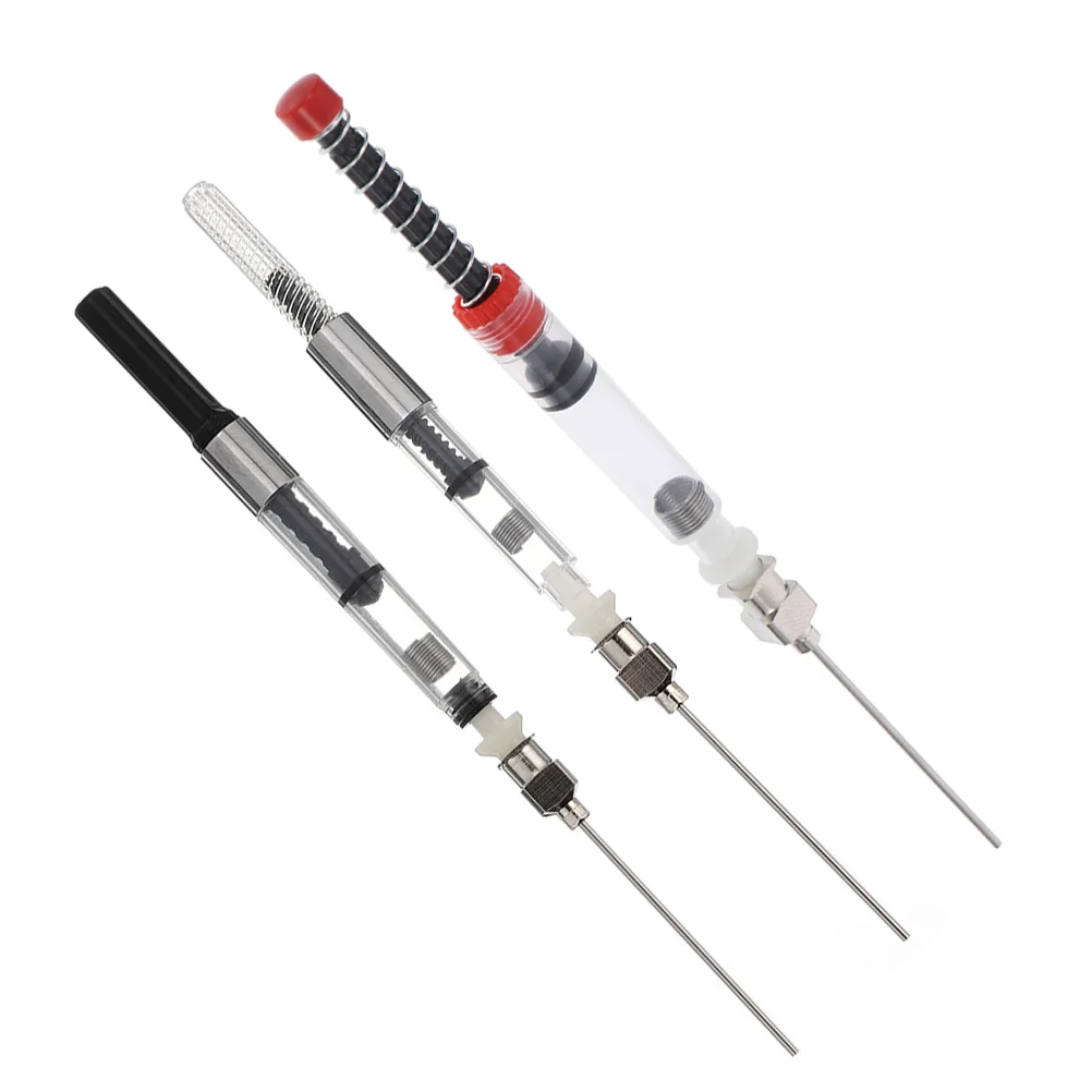 3 Pcs Fountain Pen Converter School Supplies Variety Ink Device Stainless Steel Plastic Student Absorber
3 Pcs Fountain Pen Converter School Supplies Variety Ink Device Stainless Steel Plastic Student Absorber